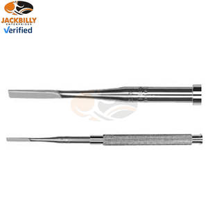 Ciseau à os chirurgical manuel Gardner 3 mm avec poignée en acier inoxydable, instrument médical orthopédique dentaire de précision MOL - Product Image 3