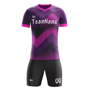 Ensemble Maillot et Short de Football Personnalisé Grande Taille pour Club – Tenue de Sport Respirante et Séchage Rapide – Vente en Gros - Product Image 1