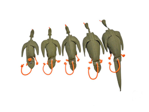 Señuelo de Pato de Tela con Cuerda Naranja – Accesorio Portátil para Entrenamiento de Perros y Caza al Aire Libre, Uso en Todas las Estaciones - Product Image 1