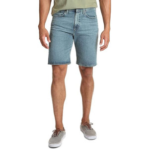 Shorts de Mezclilla Rasgados para Hombre, Estilo Urbano, Casual, a la Moda - Product Image 1