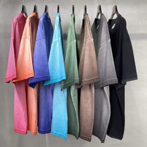 เสื้อ AFSAR SPORTS 250GSM คอกลม ลาย 3 มิติ ทรงโอเวอร์ไซส์ ล้างสีแบบแอซิดวอช สไตล์วินเทจ ถักทอปักลาย 100% ผ้าฝ้าย ระบายอากาศได้ดี เป็นมิตรต่อสิ่งแวดล้อม - Product Image 6
