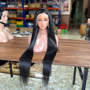 Premium Smooth Bone Straight <b>Wig</b> Human Hair Products Lace Front <b>Wigs</b> Human Hair Glueless Lace Frontal <b>Wigs</b> Vietnamese Raw Hair - Product Image 2