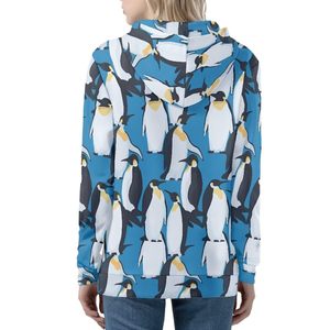 Sudadera con Capucha Sublimada para Mujer, Personalizable en Grandes Cantidades, Resistente al Agua, Diseño de Impresión en Algodón, Ligera - Product Image 3