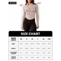 Vestes de sport d'hiver OEM ODM vierges à fermeture éclair pour femmes, grandes tailles, pour le yoga, l'entraînement et l'équitation