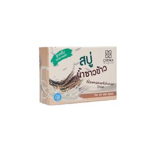 สบู่ล้างหน้าข้าวหอมมะลิ 100 กรัม สำหรับผู้หญิง อุดมด้วยวิตามินและสารต้านอนุมูลอิสระ ควบคุมความมัน ไม่ทำให้ผิวแห้งกร้าน และปราศจากพาราเบน - Product Image 2