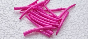 Conchas de Dentalium Rosadas, Cuentas de Conchas Marinas Naturales, Hechas a Mano, a Granel, de la India, para Joyería, Manualidades, Decoración, Accesorios de Moda - Product Image 2