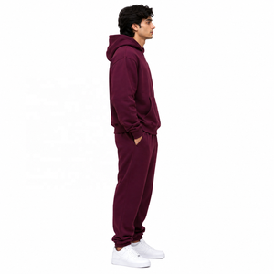 Sweat-shirts à capuche pour hommes de qualité supérieure, en molleton épais, avec logo personnalisé, streetwear, pull-over, survêtement, vêtements OEM, vente en gros, USA - Product Image 2