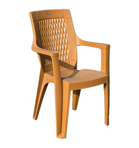 Sillón de Plástico Duradero y Ecológico, Libre de BPA, Diseño Moderno, Hecho en India, Apilable Manualmente, Ligero, con Cubierta de Nailon, para Interiores y Exteriores - Product Image 4