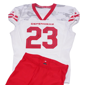 Prix d'usine, faible MOQ, t-shirts de football personnalisés en impression 3D pour hommes, maillots de football américain pour toutes les 32 équipes, uniformes - Product Image 1