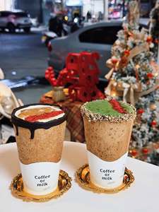 [HIGH QUALITY] | Edible Waffle Coffee <b>Cup</b> Cones Crunchy Food Container For Hot Drink Espresso <b>Latte</b> Catering from Vietnam - Product Image 4