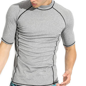 Custom Wrestling Competition Stretch Jersey Rash Guard With Quick Dry Bonded Seams And Sublimation Long Sleeve <b>Compression</b> <b>Shirt</b> - Product Image 1