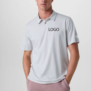 เสื้อยืดผู้ชายแฟชั่นลำลองทรงสบายสไตล์สตรีท บริการ OEM ออกแบบเสื้อยืดผู้ชายคอปกพับได้ ดีไซน์สำหรับกิจกรรมกลางแจ้ง ปี 2026 - Product Image 1