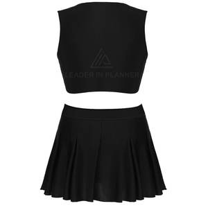 Nouvel arrivage : Uniforme de cheerleading en polyester de haute qualité, fabriqué par un fabricant, en vente - Product Image 2