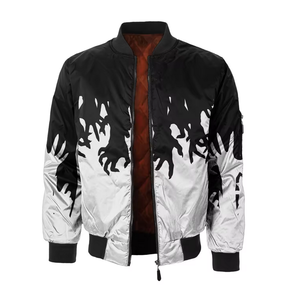 Chaqueta con Capucha y Cremallera de Camuflaje con Estampado por Transferencia Térmica de Calidad Premium, Logotipo Personalizado, Cremallera Completa, para Entrenamiento Deportivo, de Secado Rápido, en Poliéster - Product Image 2