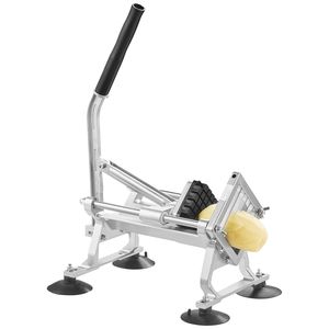 Affettatrice Manuale Commerciale per Verdure e Frutta in Acciaio Inox e Lega di Alluminio da 1/2 Pollice - Product Image 1