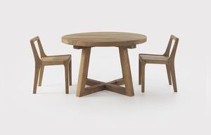 เก้าอี้ไม้สักแท้พร้อมพนักพิง – เก้าอี้รับประทานอาหารสไตล์โมเดิร์นมินิมอลสำหรับโรงแรม คาเฟ่ ร้านอาหาร และเฟอร์นิเจอร์บ้าน - Product Image 4