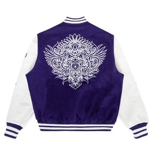 Chaqueta Varsity de Moda para Hombre, Manga Larga, Estilo Casual de Invierno, Chaqueta de Béisbol, Chaqueta Varsity Bordada al por Mayor - Product Image 4