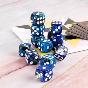 <b>DICE</b> HANDMADE RESIN PATTERN ECO-friendly Portable 6 Sided Acrylic Round Corner Standard Game D6 <b>Dice</b> for Yahtzee Game - Product Image 2