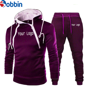 Conjunto Deportivo de Invierno para Hombre, Estilo Nuevo, Personalizado, de Alta Calidad, 100% Algodón, Cómodo, Transpirable, con Sudadera con Doble Cremallera - Product Image 2