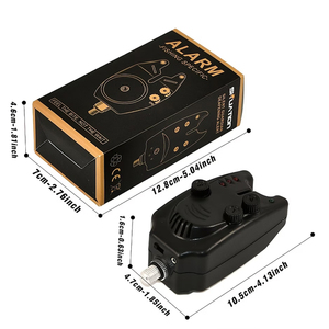 Alarme électronique de carpe de style européen SIIUATION, alarme sonore et lumineuse, récepteur de signal pour la pêche de nuit (sans batterie) - Product Image 3