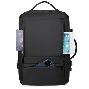 Sac à dos pour ordinateur portable ZYDAR SPORTS, grande capacité, imperméable, compartiment rembourré pour ordinateur portable, pour le travail, l'école, le collège, le bureau - Product Image 4
