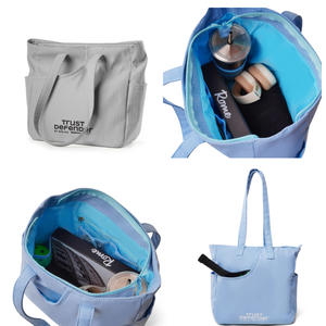 Bolsa de Mano de Lona con Logotipo Personalizado, Color Sólido, Estilo Minimalista, Abertura Superior, Bolsa de Compras para Mujer - Product Image 5