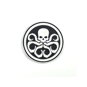 Custom Design 3D Printed Rubber Patches <b>Roll</b> Garment Labels Washable OEM/ODM Service New Arrival Sale - Product Image 3