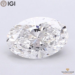 Diamante Cultivado en Laboratorio CVD de 1.50 Quilates, Corte Ovalado, Claridad VVS1, Color D, con Certificado IGI para Anillo de Compromiso Solitario - Product Image 1