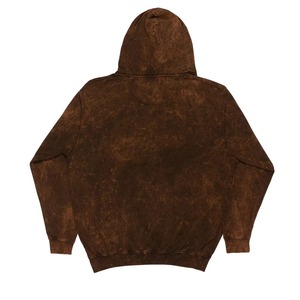 Sweat à capuche surdimensionné en molleton bouclette 100% coton, fabriqué en usine, style vintage délavé, pour femme, hiver, avec logo personnalisé, délavage acide, directement de l'usine. - Product Image 5