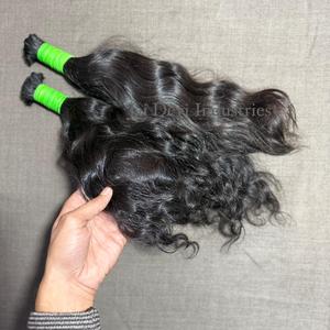 ผมมนุษย์อินเดียแท้แบบเรมี่เวฟ 100 กรัม สำหรับต่อผมชาวอินเดียใต้ - Product Image 4