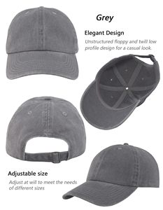 Gorra de Béisbol de Algodón Premium Unisex, Ligera y Transpirable para Verano, Aire Libre y Moda Casual - Product Image 3