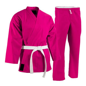 Uniformes d'arts martiaux personnalisés en gros pour hommes et femmes, karaté, judo, jiu-jitsu, extensibles, 100% coton, légers et respirants - Product Image 1