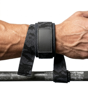 Power Wrist Support <b>Straps</b> Adjustable Gym Fitness Camouflage Power-<b>lifting</b> <b>Strap</b> Unisex Heavy Duty Bodybuilder Power <b>Straps</b> - Product Image 3