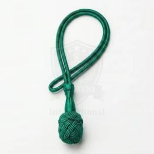 NOUVEAU Prix d'usine Multicolore Sangle simple Nœud d'épée tressé à pompon en polyester Couleurs, taille et impression de logo personnalisables Nœud d'épée - Product Image 2