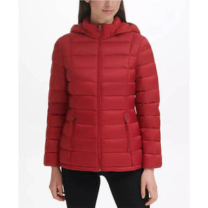 Chaqueta Acolchada de Invierno para Mujer, Personalizada, de Alta Calidad, con Relleno de Poliéster, con Capucha, Transpirable y Ecológica - Product Image 3