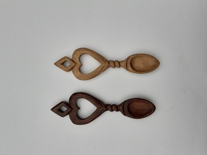 Cuchara de Té de Madera Natural Reutilizable, Cuchara Medidora de Café y Azúcar, Acabado Liso, Utensilio de Cocina - Product Image 2