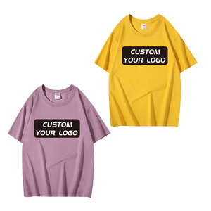 Wholesale Custom Your Brand Logo 100% Cotton Tshirt Blank Men <b>T</b> <b>Shirt</b> Plain Casual Men's <b>T</b>-<b>shirts</b> Loose and Comfortable - Product Image 3