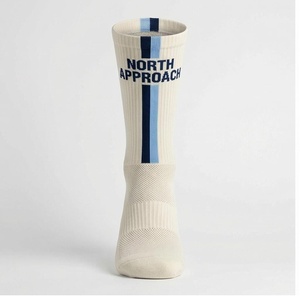 North Approach <b>Knee</b> <b>High</b> Athletic <b>Socks</b> Striped Breathable for Basketball Adults Summer - Product Image 1