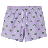 Shorts de plage pour hommes personnalisés en gros, séchage rapide, doublure en mesh, motifs amusants
