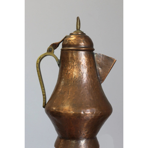Modern Design Copper <b>Drinking</b> <b>Jug</b> With Handle Pure Copper Water Pitcher <b>Drinking</b> <b>Jug</b> for Home and Wedding Usage Handmade - Product Image 6
