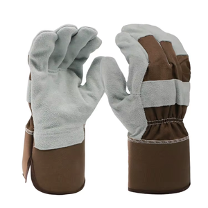 Gants de travail robustes en cuir de chèvre pour chauffeurs de camions, entrepôt, jardinage, travaux agricoles et soudure - Vente en gros - Product Image 1