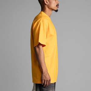 T-shirt Homme Personnalisé 7,5 oz Max, Coupe Oversize, Col Montant, Épaules Tombantes, Coton Épais, Sérigraphié, Respirant - Product Image 2
