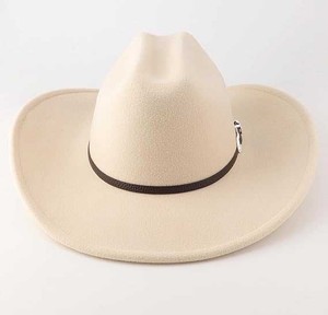 Men's Rugged Leather Hat Distressed Western <b>Cowboy</b> Style Wide Brim Outdoor Travel Cap USA Europe Wholesale Market <b>Top</b> - Product Image 5