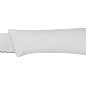 Couteaux à éplucher à manche bleu avec lame pointue argentée, prise en main ergonomique et protège-doigts pour l'épluchage des fruits et des légumes - Product Image 5