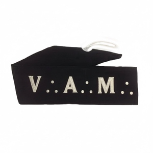 French Chapter V.A.M. 1st Order sash in white and red with symbolic embroidery representing the Elected Secret degree - Product Image 3