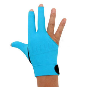 Wholesale Custom High Quality Billiards Gloves Non Slip Pad 3 Fingers Pool Cue Snooker for Left Hand - Product Image 5
