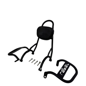 Cuadro de Bicicleta de Plástico Rebel 300 500 con Respaldo Cómodo y Bolsa Lateral, Capacidad de Carga de 10 kg, Garantía de 12 Meses - Product Image 1