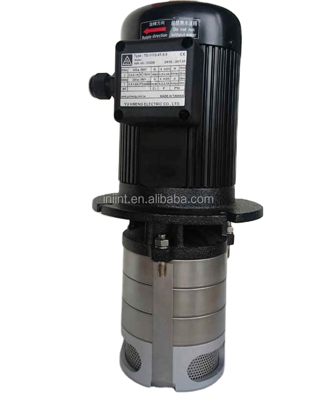220V 380V 40W 12L/min Machine Tool Cooling Pump Lathe Oil Pump