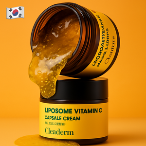 Crema Correctora de Manchas con Vitamina C en Cápsulas Liposomales 55ml, Crema Facial Iluminadora para el Control de Imperfecciones, Cosmética Coreana al por Mayor - Product Image 5