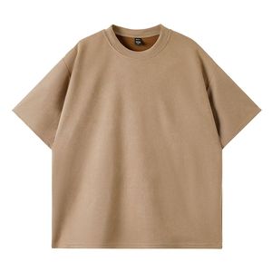 T-shirt Homme Oversize Uni Vintage Lavé à l'Acide 230 g/m² de Haute Qualité Nouvelle Tendance Poids Lourd - Product Image 5